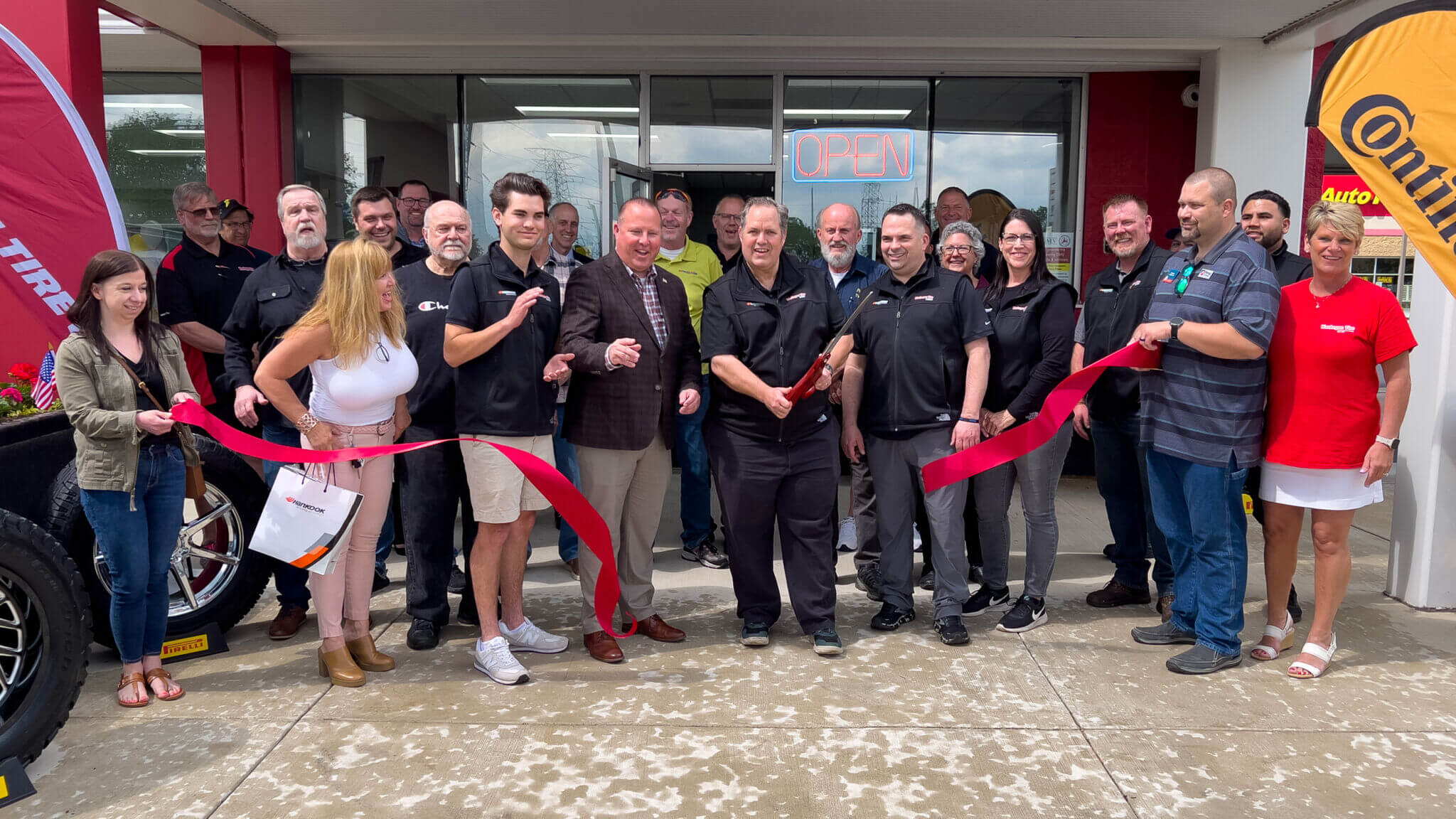 Waukegan Tire Ribbon Cutting Kenosha Area Chamber of Commerce